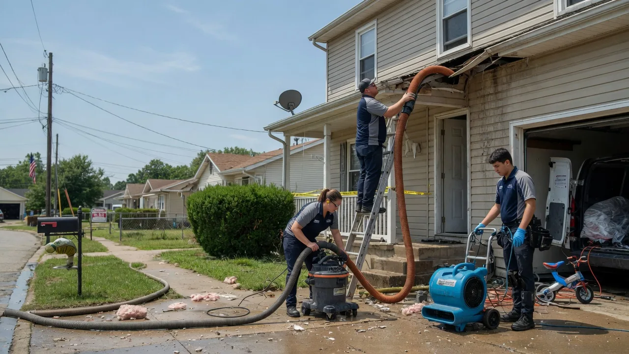 Water Damage Restoration in Happy, KY near me